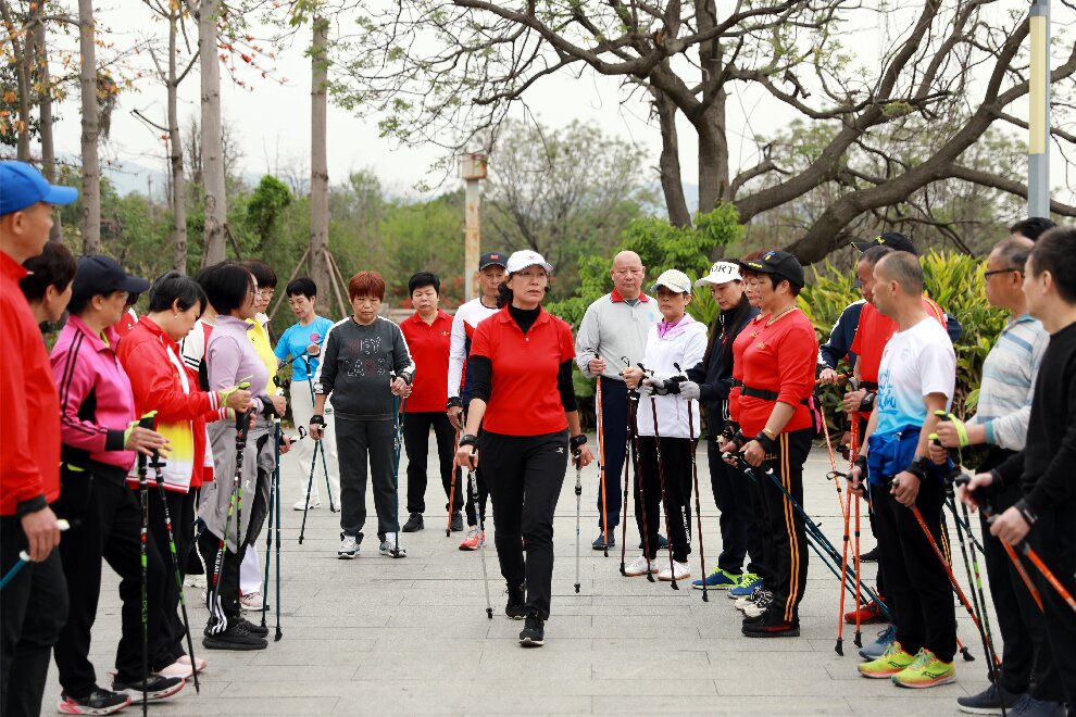 2024年省老年人持杖健步走项目巡回培训在泉州鲤城举办